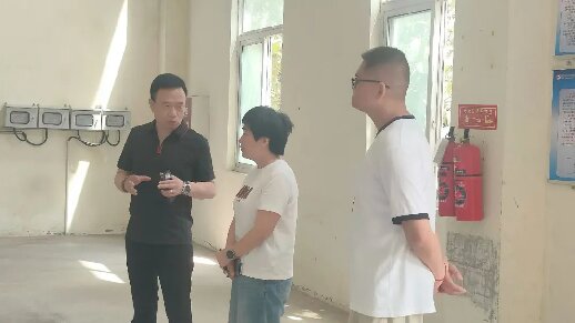 市经信局专项督导检查公司安全生产及消防安全工作